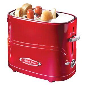 NOSTALGIA HOTDOG and BUN TOASTER With Mini Tongs 🌭 NWT 🌭 🌭